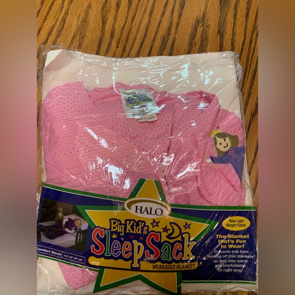 Big Kids Sleep Sack  Pink Comfort Mesh - Picture 4 of 6